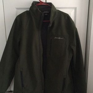 Eddie Bauer fleece lined jacket